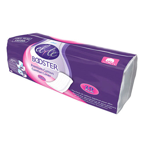 Elyte Booster Premium Cotton Comfort liners, 20 Ea